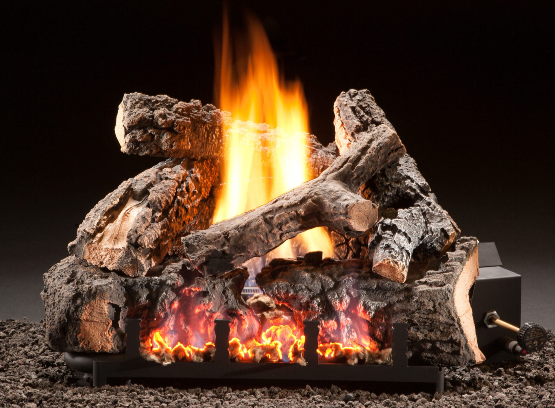 Hargrove Log Glow Series Fireplace and Chimney Professionals