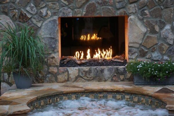 HPC Outdoor Gas Fireplace - Image 3