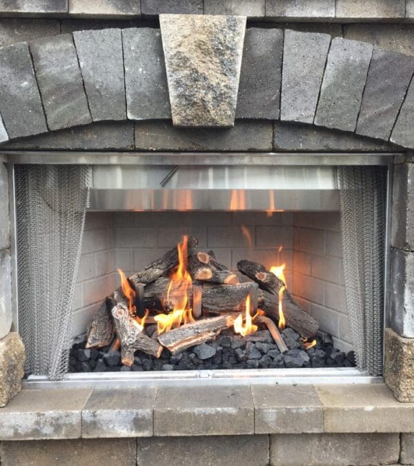 HPC Outdoor Gas Fireplace