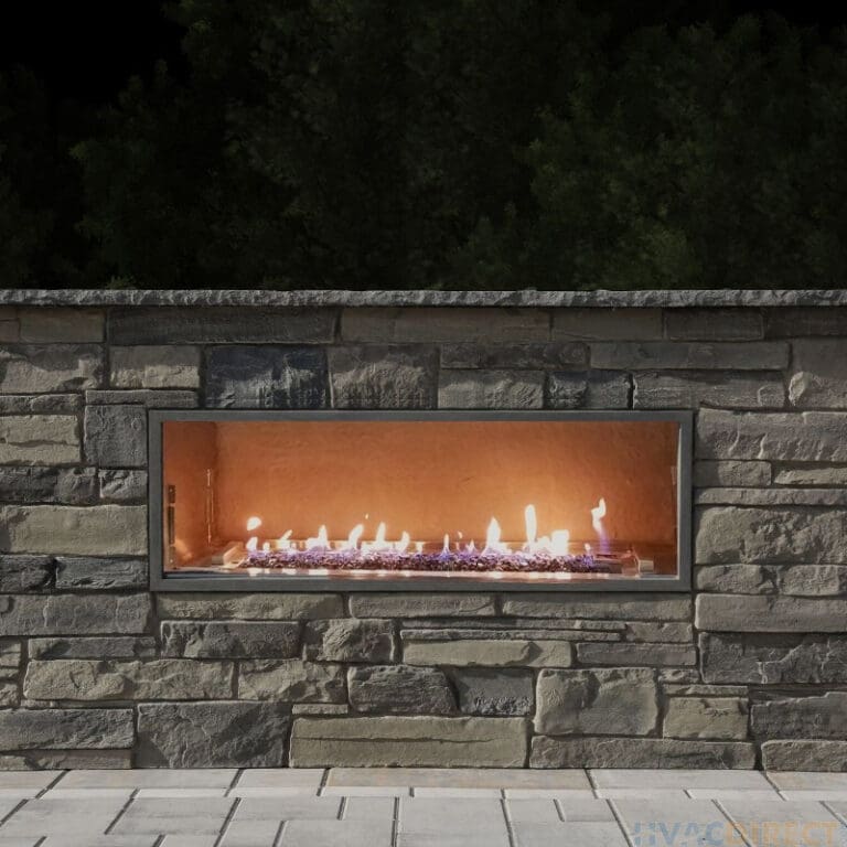 Firegear Outdoors Kalea Bay Outdoor Linear Gas Fireplace Fireplace