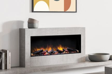 European Home - E-FX Slim Line 1000 Electric Fireplace