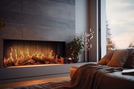 European Home - TrueFlame 150 3DX Electric Fireplace